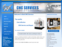 Tablet Screenshot of bestcncservices.com